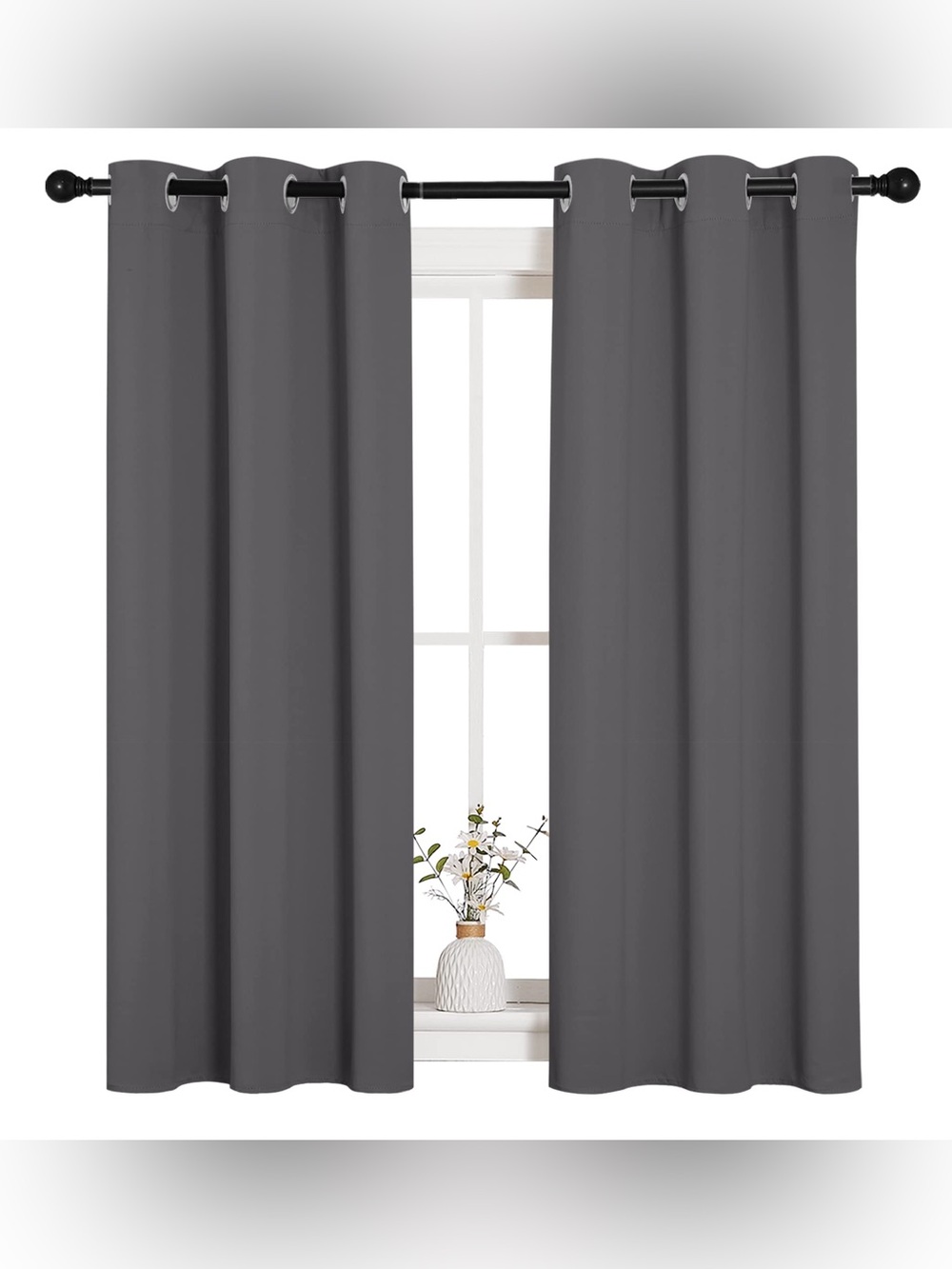 NICETOWN Blackout Curtains 34"W x 54"L (2 Panels)